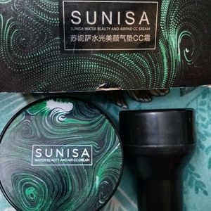 Sunisa Korean Foundation And Green Tea Compact