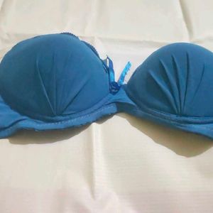 Blue Peded Bra For Women ✅