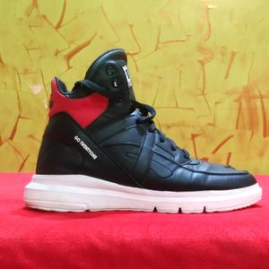 High Top Black Sneakers