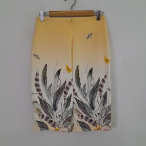 Yellow Printed Skirt (Women's)