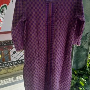 Purple Kurta