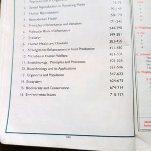 Class 12th Dinesh Biology Book