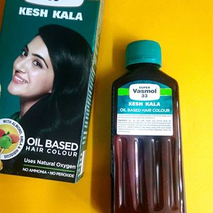 KESH KALA, SUPER VASMOL 33, Improve With 3 New Oils, Oil Based Hair Colour Using Natural Oxygen