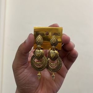 Golden Earrings For Women