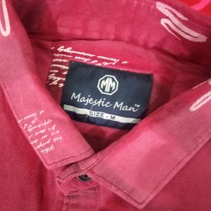 Maroon Colour Shirt For Special Men