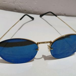 UV Protection, Mirrored Aviator Sunglass (For Men