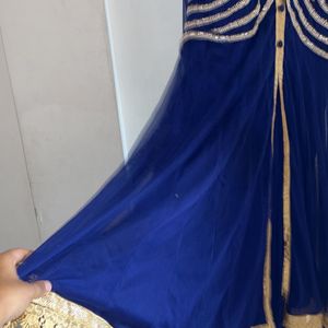 Anarkali Navy Blue Dress🩵