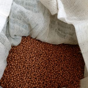 Red Gravel for aquarium Floor(1.6 Kgs)- Get FREE 2 Small Colourful Artificial Plants For Aquarium Decor