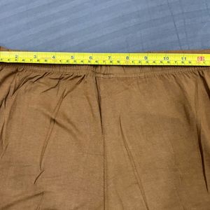 Brown Chudidaar Leggings