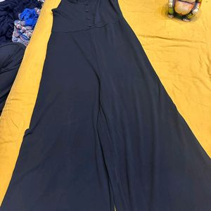 Black Body Hugging Jumpsuit