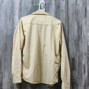 Beige Oversized Shirt