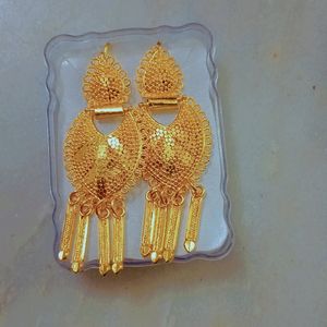 Golden Gold Style Earings