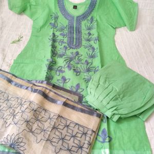 Embroidered Kurta Set