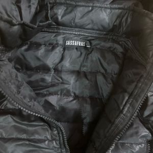 SSASSFARAS CROPPED PUFFER JACKET