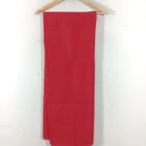 Red & Blue Cotton Dress Material