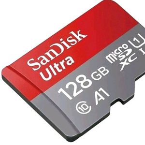 New 128 Gb Memory Card Sandisk