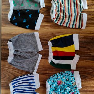 Baby Cotton Shorts Total 12 pcs