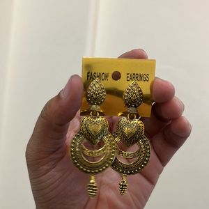 Golden Earrings For Women