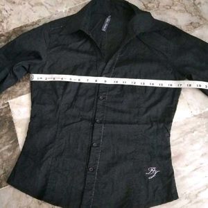 Brand New Pepe jeans black fancy shirt M size