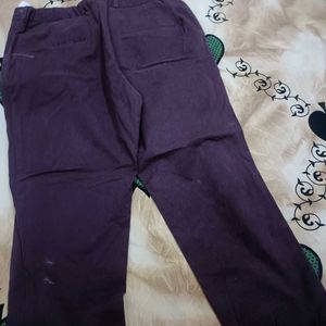 Cantabil Brand Wine Capri In 32 Waist