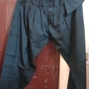 Black Patiala Pant with pocket