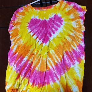 Combo Of 2 Tie die Top