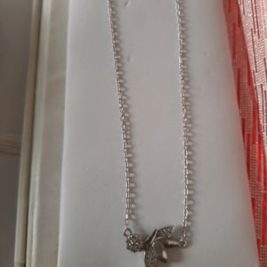 Pure Silver Butterfly Necklace