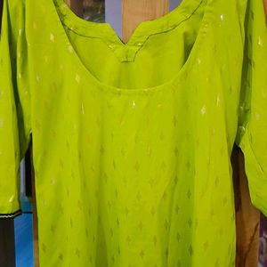 Green Kurta Set