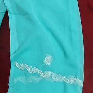 Allover Chikankari Kurta Pant & Dupatta