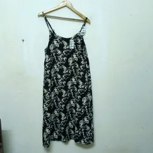 Trendy New Black And White Dress For Women