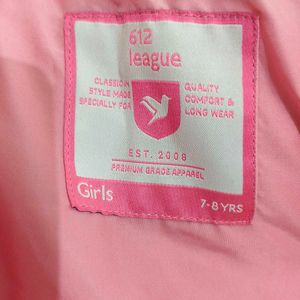 612 League Kids Jacket in Pink