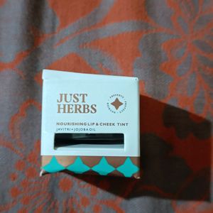 Just Herbs Lip And Cheek Tint - Mahagony