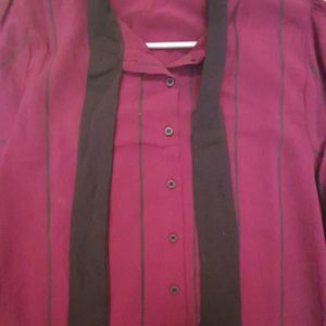 Dark Purple Shirt In a Brand New Condition..