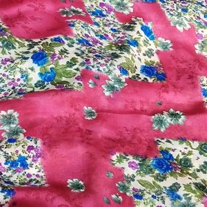 6 Meters Chiffon Fabric