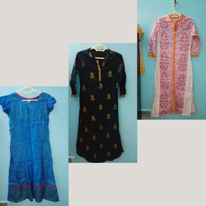 3 Long Kurti