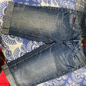 Denim Capri For Women