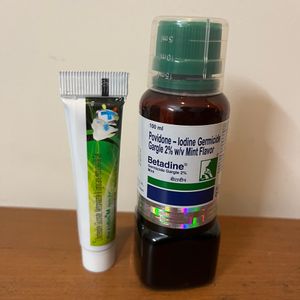 Mouthwash And Dental Numbing Cream