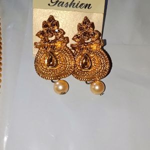 Gold Colour Long Haram