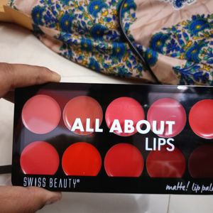 Swiss Beauty Lip Palatte Shade 01