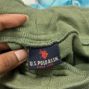 Green US POLO Trouser