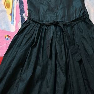 Girls Green Frock