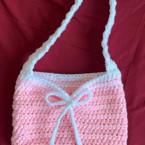 Crochet 🧶 Hand Bag 👝🎀