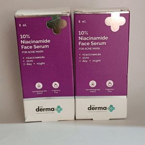 The Derma Co Combo Of 10% Niacinamide Face Serum