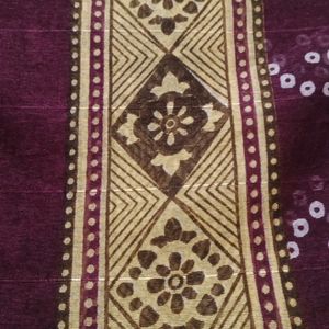 Chunri Print Cotton Saree