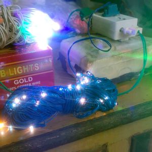 60 Miter Blue Fairy Lights