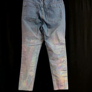 Jeans in 3D paint design