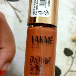Lakme Nail Color ( Caramel )