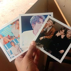 Set Of 3 BTS Photocards