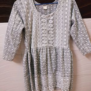 Chickenkari Kurti Top