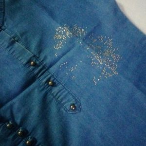 Blue colour Kurti